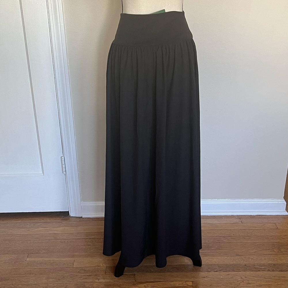 Halara High Waist Split 2 in 1 Flowy Maxi Skirt Skort - Picture 6 of 10